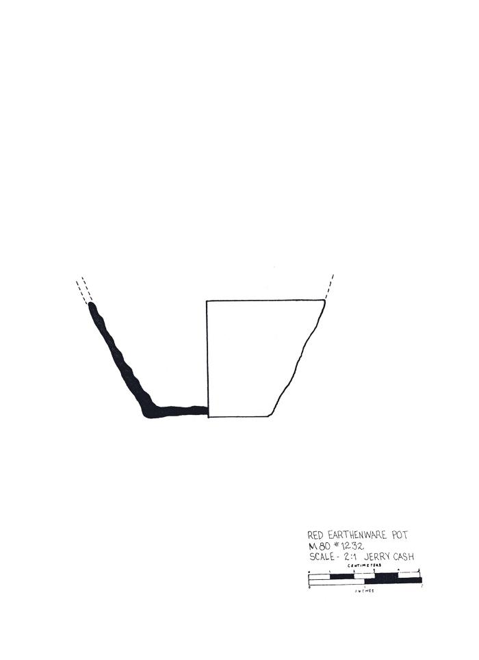 Artifact Drawing - Pot 