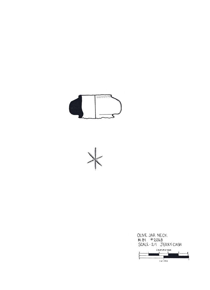 Artifact Drawing - Olive Jar Marks   