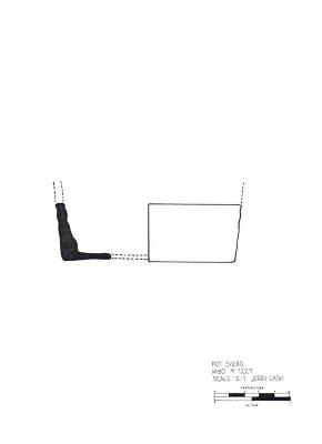 Artifact Drawing - Pot Sherd