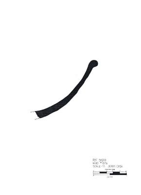 Artifact Drawing - Pot Sherd 