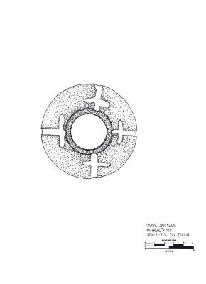Artifact Drawing - Olive Jar Neck  