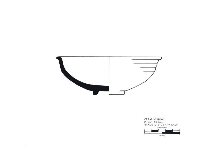 Artifact Drawing - Bowl 