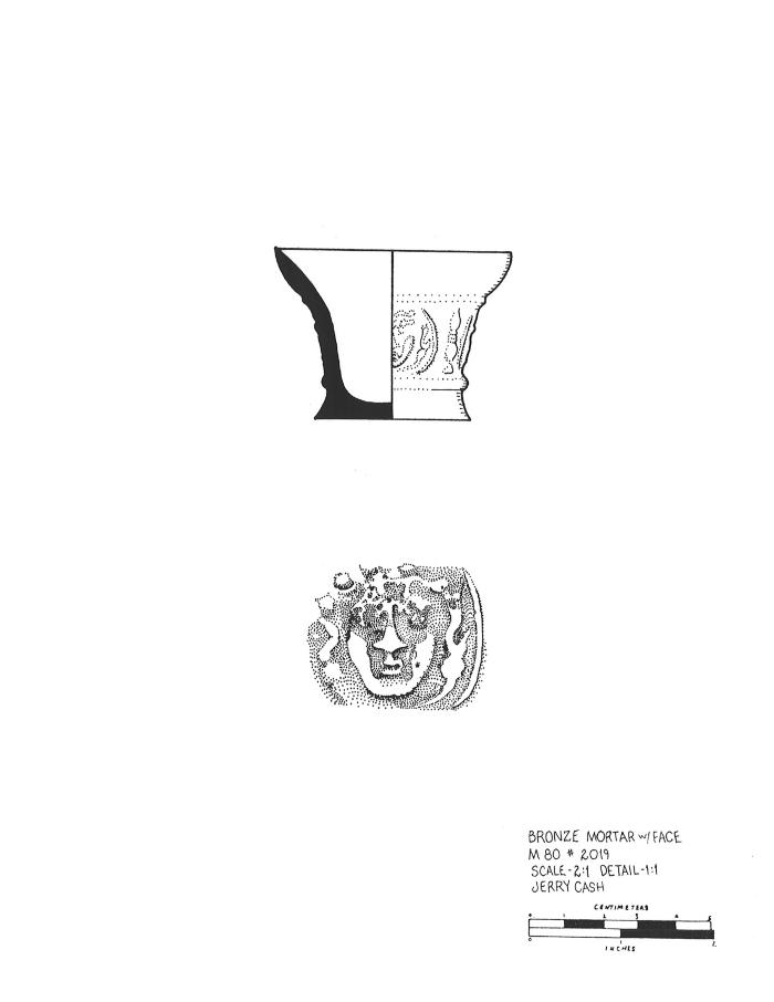 Artifact Drawing -  Mortar  