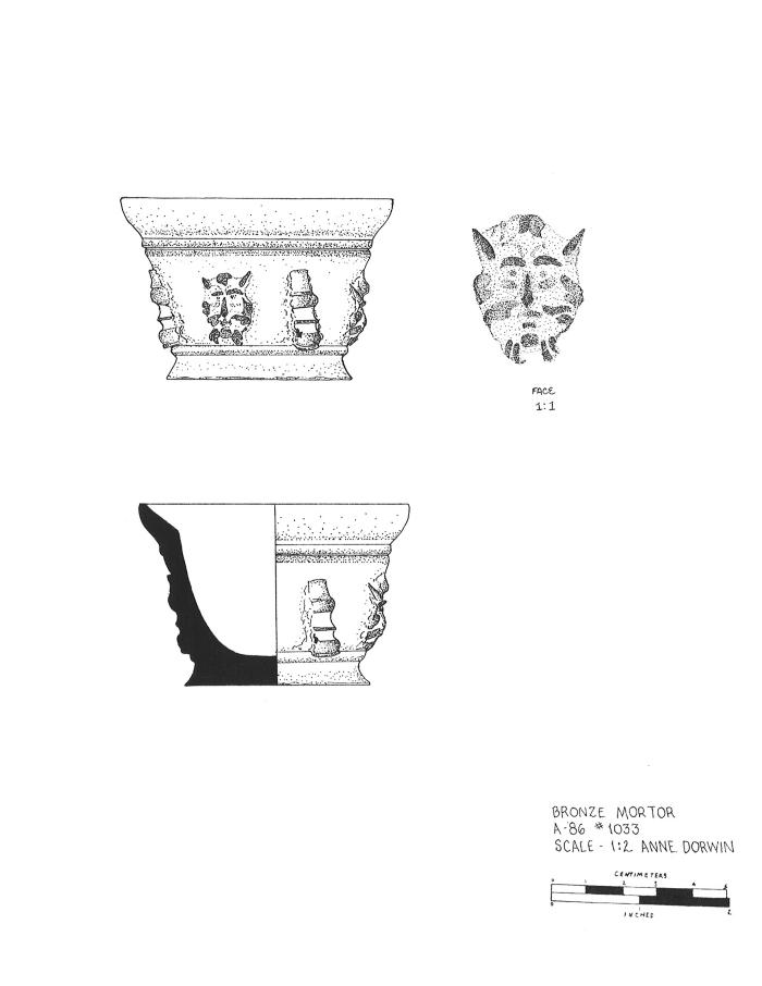 Artifact Drawing - Mortar