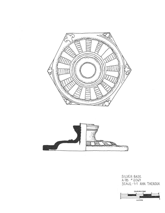 Artifact Drawing -  Candlestick Base