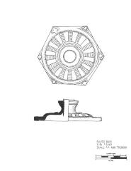 Artifact Drawing -  Candlestick Base