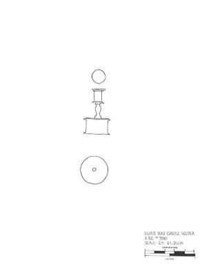 Artifact Drawing -  Miniature Candlestick