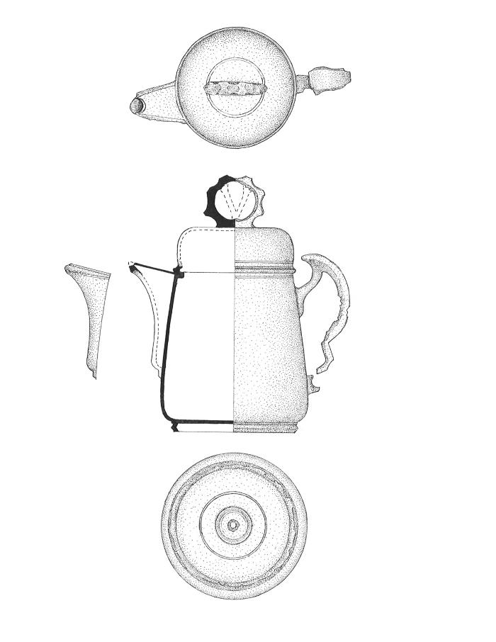 Artifact Drawing -  Ewer 