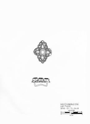 Artifact Drawing - Garment Ornament