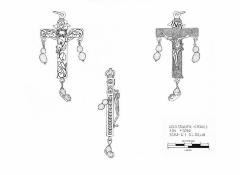 Artifact Drawing - Crucifix