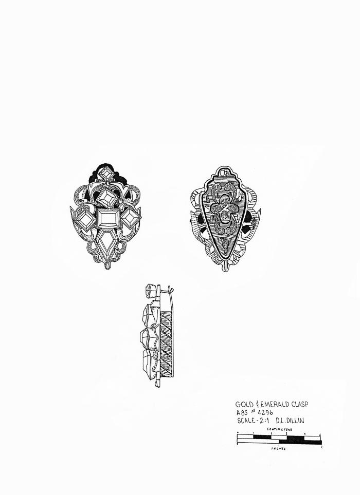 Artifact Drawing - Clasp