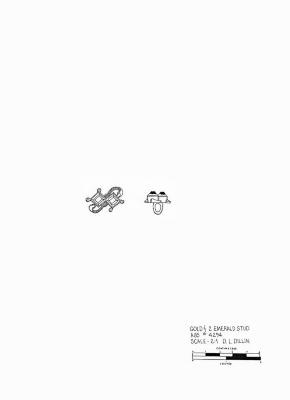 Artifact Drawing - Garment Ornament