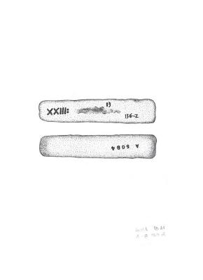 Artifact Drawing - Gold Bar