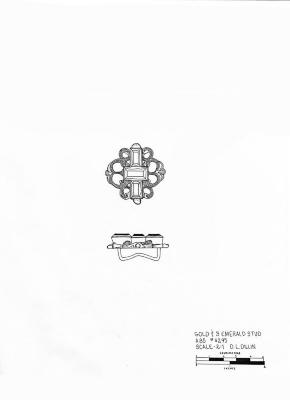 Artifact Drawing - Garment Ornament