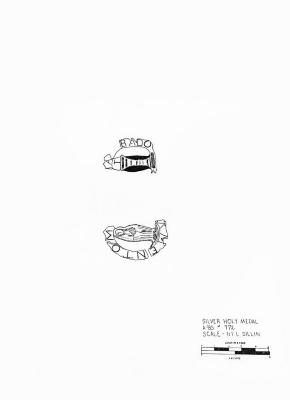 Artifact Drawing - Medallion