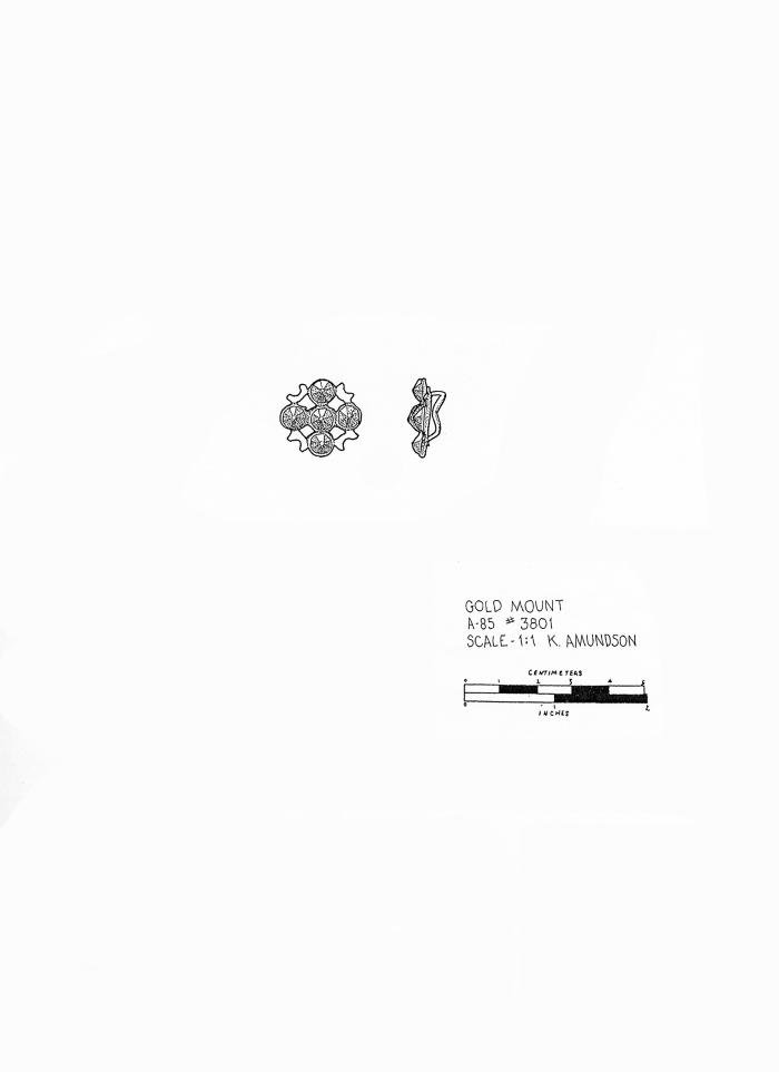 Artifact Drawing - Garment Ornament     