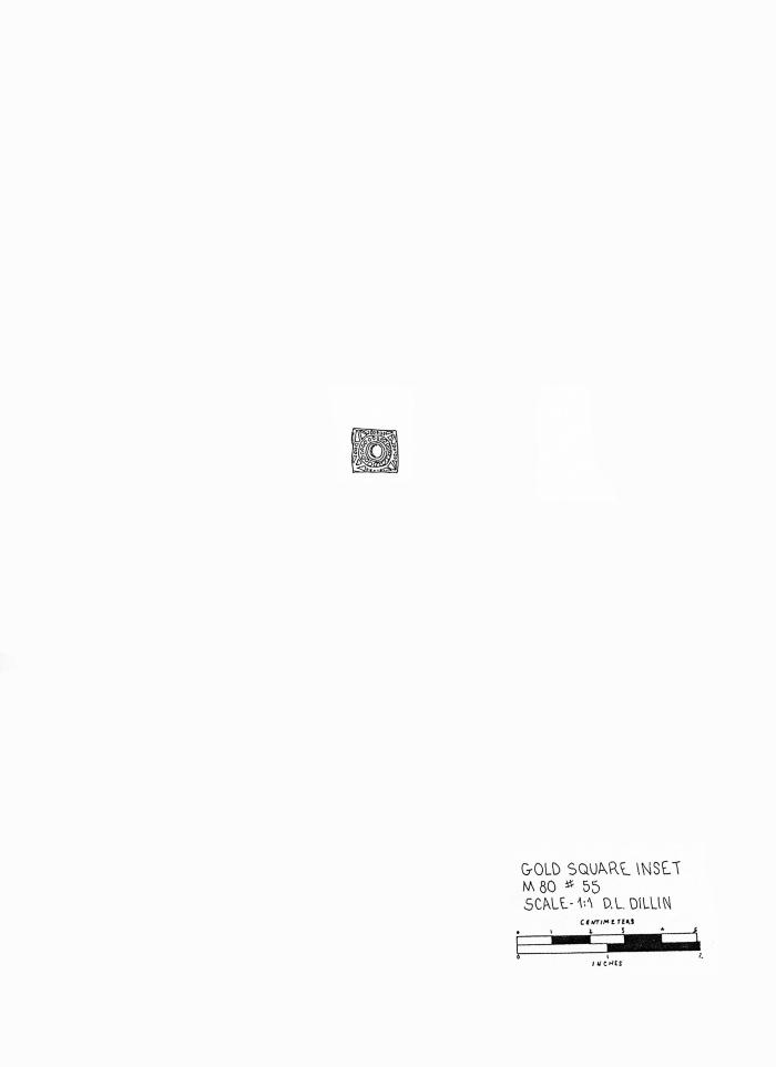 Artifact Drawing - Gold Ornament