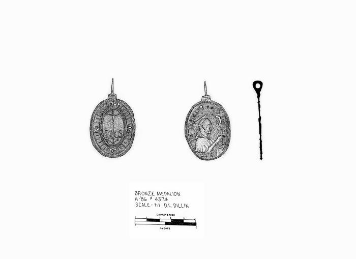 Artifact Drawing - Medallion