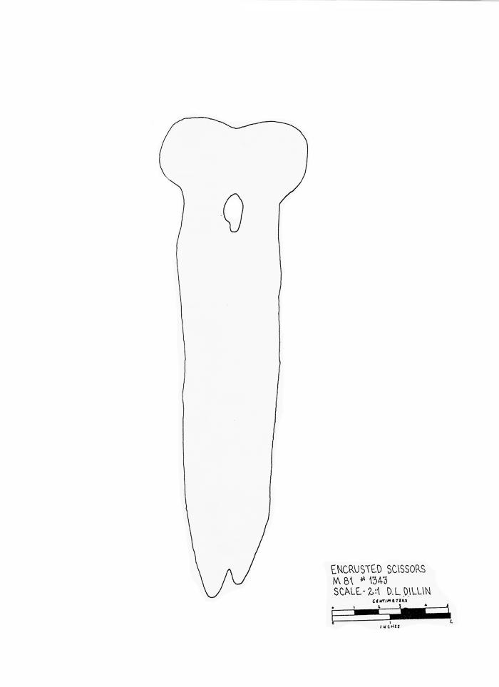 Artifact Drawing - Scissors