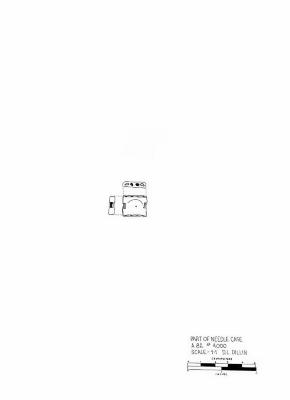 Artifact Drawing - Needle Case Part