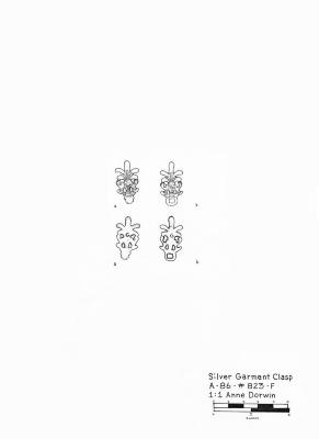 Artifact Drawing - Clasp