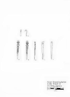 Artifact Drawing - Grooming Set