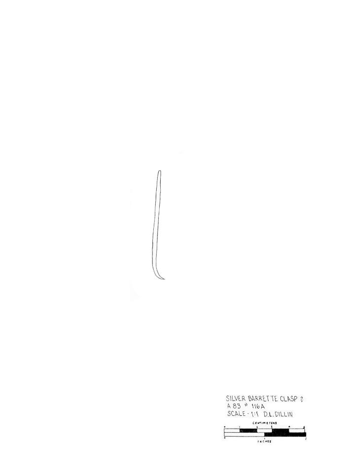 Artifact Drawing - Hair Pin