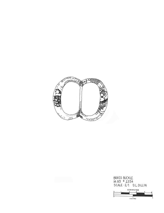 Artifact Drawing - Buckle 