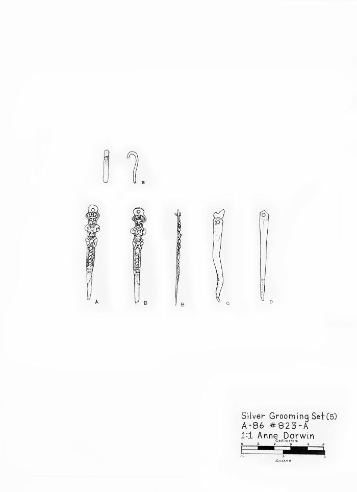 Artifact Drawing - Grooming Set