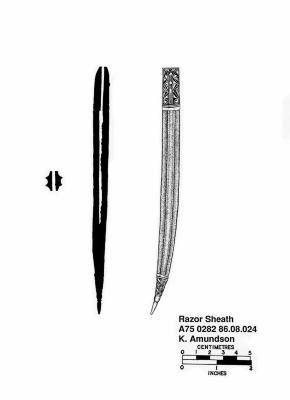 Artifact Drawing - Razor Sheath