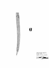 Artifact Drawing - Razor Sheath