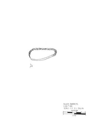 Artifact Drawing - Barrette