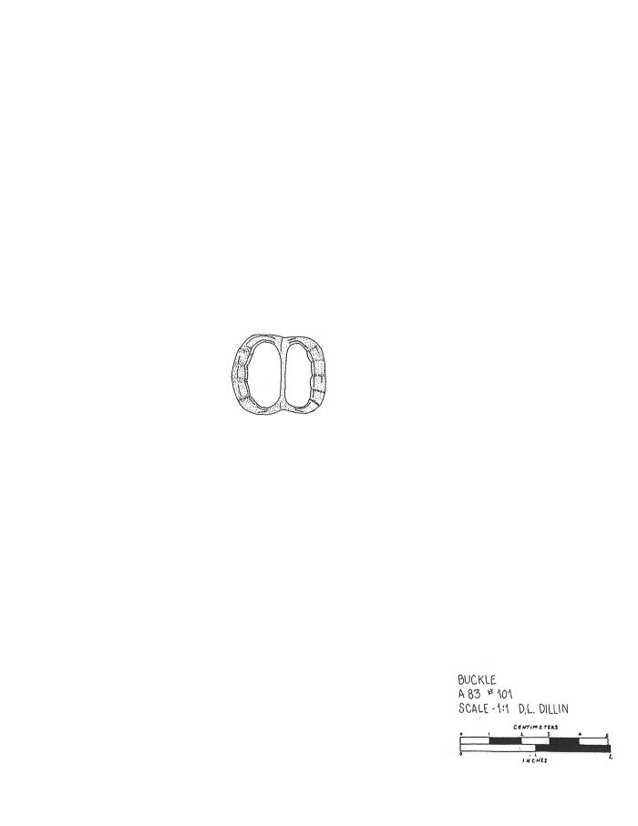 Artifact Drawing - Buckle  