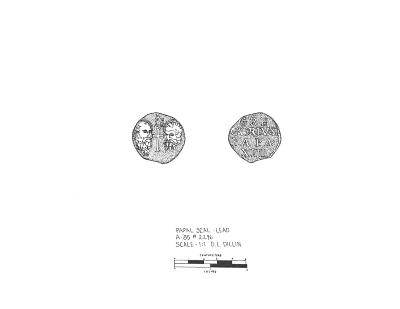 Artifact Drawing - Papal Seal