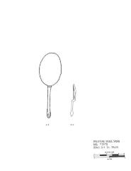 Artifact Drawing - Spoon Miniature