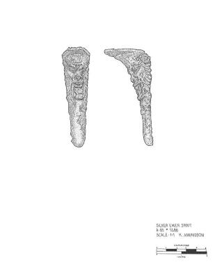 Artifact Drawing - Ewer Spout