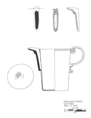 Artifact Drawing - Pitcher