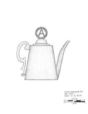 Artifact Drawing - Communion Pot