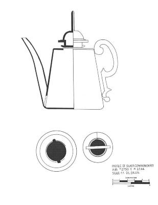 Artifact Drawing - Communion Pot