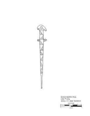 Artifact Drawing - Hair Pin