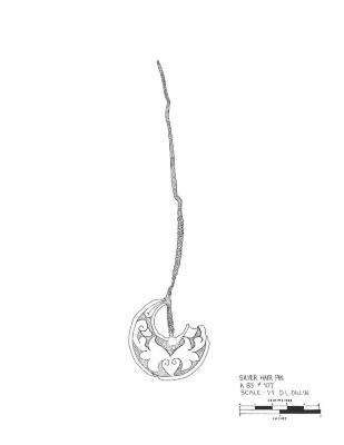 Artifact Drawing - Hair Pin 