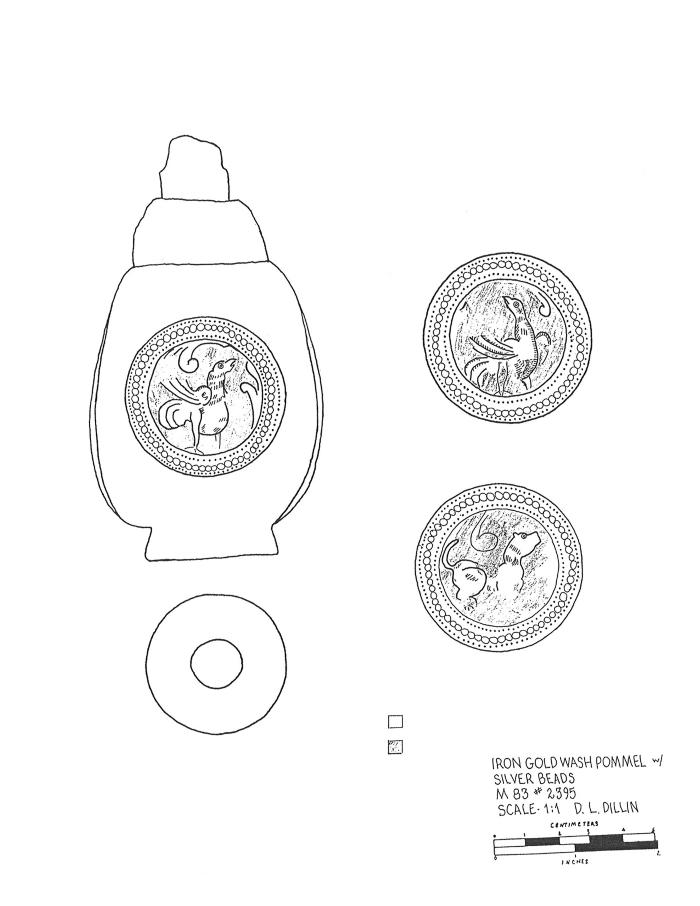 Artifact Drawing - Pommel