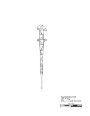 Artifact Drawing - Hair Pin