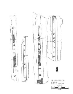 Artifact Drawing - Sword Blade
