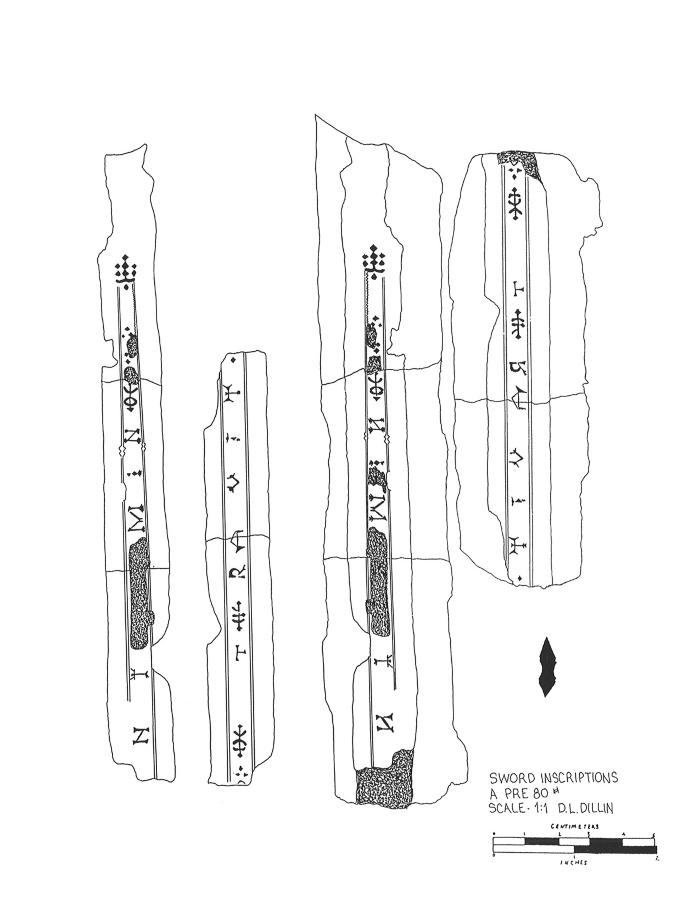 Artifact Drawing - Sword Blade