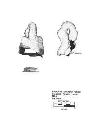 Artifact Drawing - Powder Horn - possible