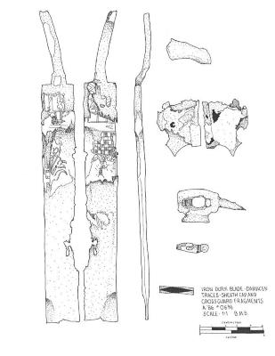 Artifact Drawing - Durk blade 