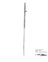 Artifact Drawing - Hair Pin