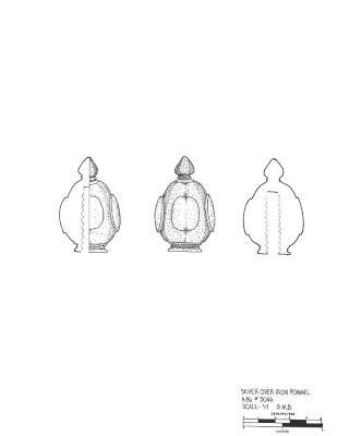 Artifact Drawing - Sword Pommel