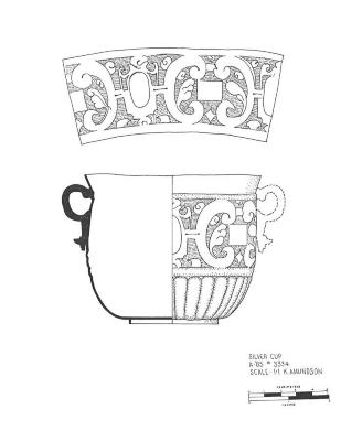 Artifact Drawing - Cup